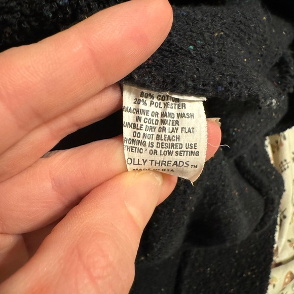 Woolly Threads Berry College Vintage Sweater size Large - Picture 6 of 6